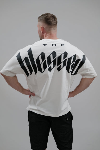 Boldsize Classic Backprint - Heavy Oversizedshirt - theblessed