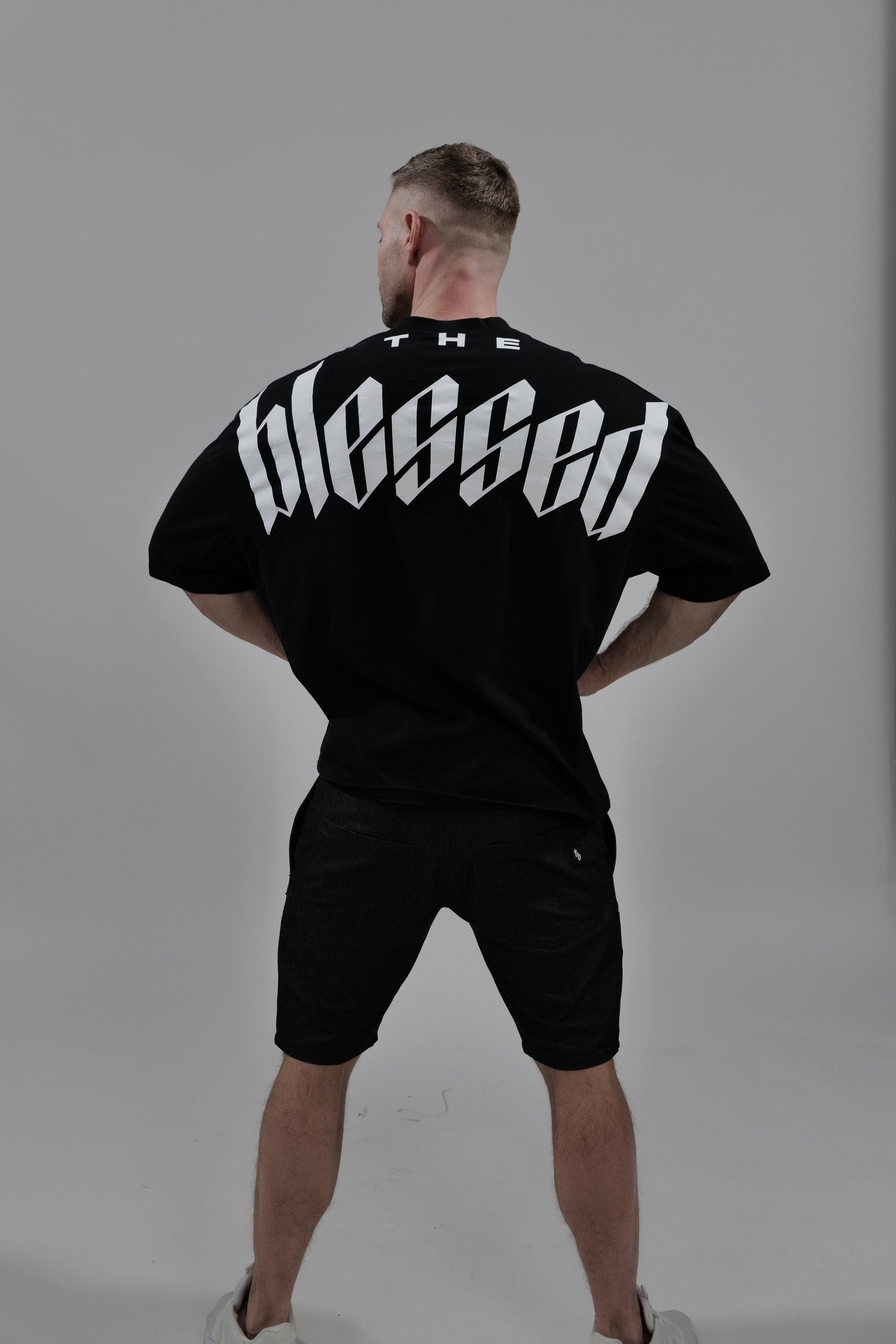 Boldsize Classic Backprint - Heavy Oversizedshirt - theblessed