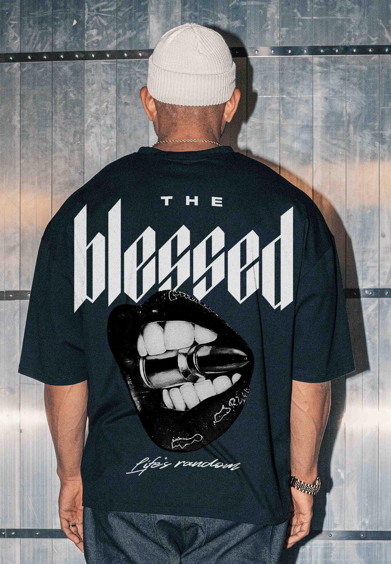 BS "RANDOM" Heavy-Oversizedshirt mit Bulletkissmotiv LIMITED EDITION - theblessed