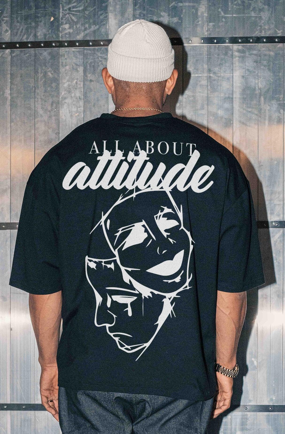 BS "ATTITUDE" Heavy Oversizedshirt Doubleface LIMITED EDITION - theblessed