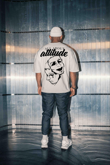 BS "ATTITUDE" Heavy Oversizedshirt Doubleface LIMITED EDITION - theblessed