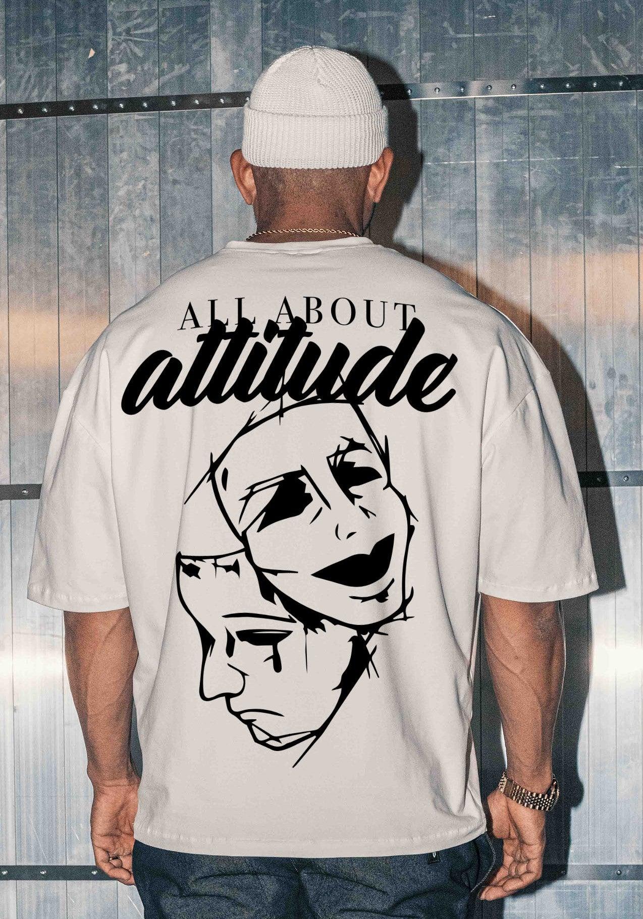 BS "ATTITUDE" Heavy Oversizedshirt Doubleface LIMITED EDITION - theblessed